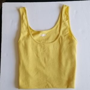 Old navy yellow tank top